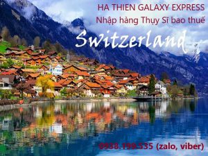 Dịch vụ nhập hàng Đức về Việt Nam chuyên nghiệp của Hà Thiên Galaxy Express!